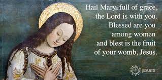 Hail Mary, full of grace,... - Catholic Parishes of Arlington | Facebook